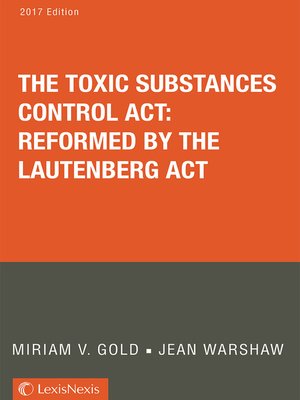 cover image of The Toxic Substances Control Act